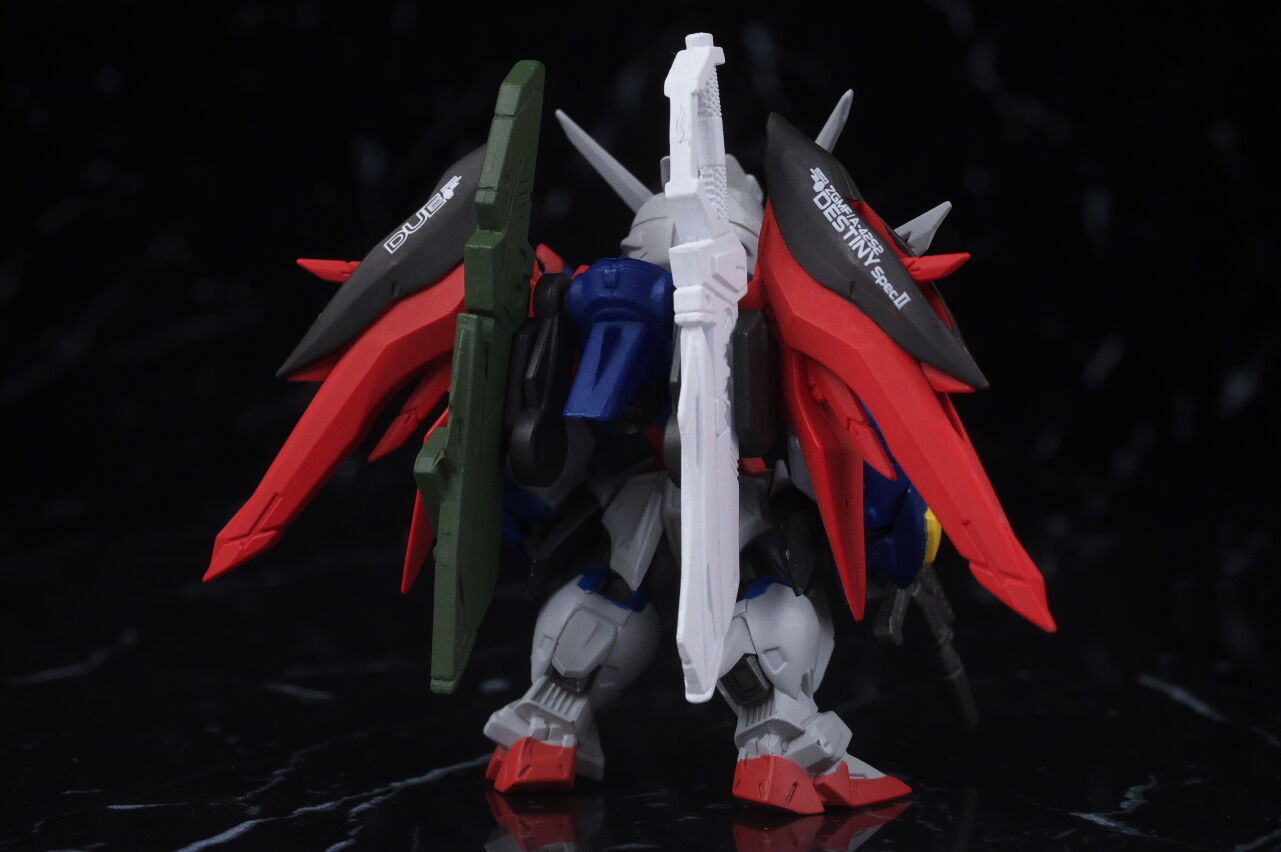 FW GUNDAM CONVERGE デスティニーガンダムSpecII&ゼウスシルエット
