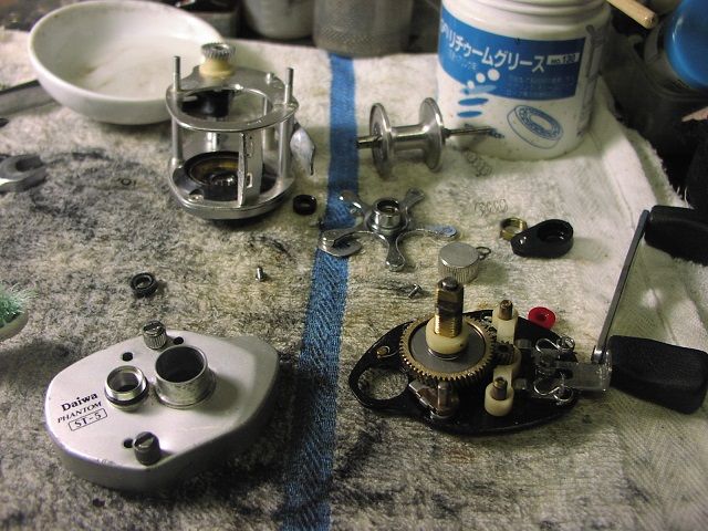 ダイワ／ファントムST-15チューニング！ : リール屋ピカレスク！