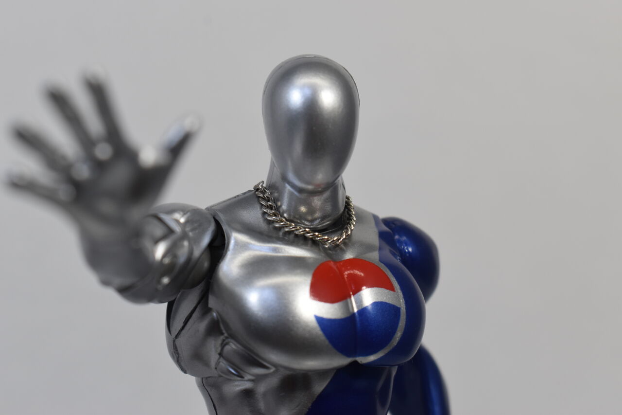ウルトラフリーポーズフィギュア ペプシマン レビュー : ハニワの玩具部屋