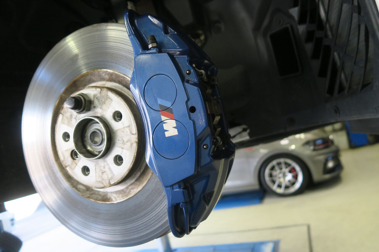 BMW F40 M135i xDrive × iSWEEP Brake Pad IS1500 + Eibach PRO-KIT