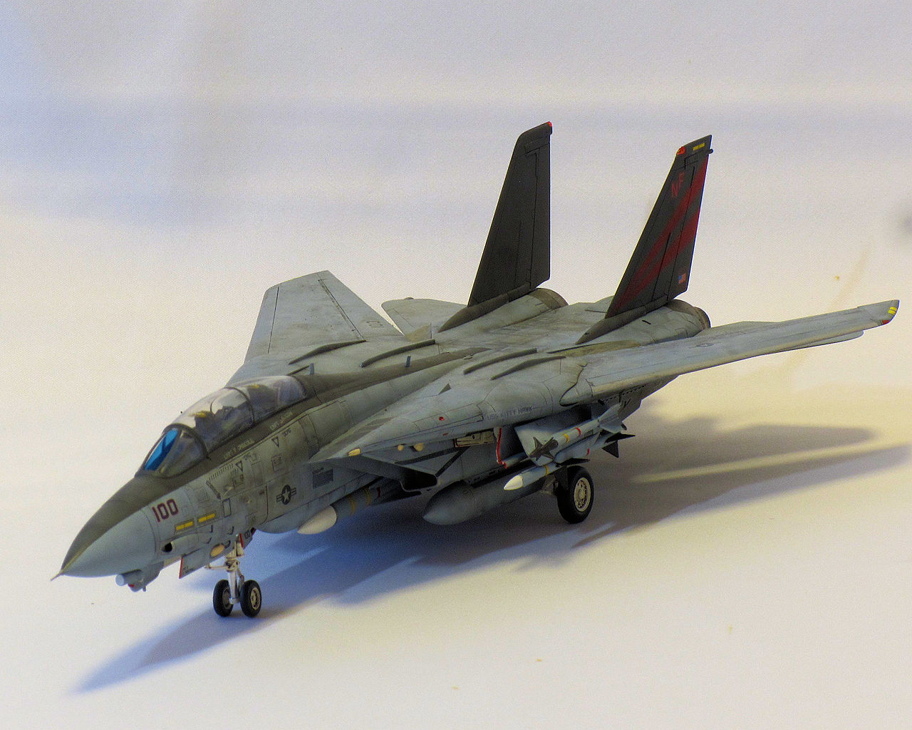 F-14A トムキャット VF-154ブラックナイツ : 熊猫製作所