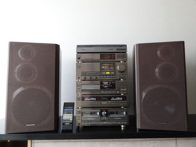 Panasonic INTELLIGENT COMPO SC-D8 : アラフィフたちの「バブルコンポ
