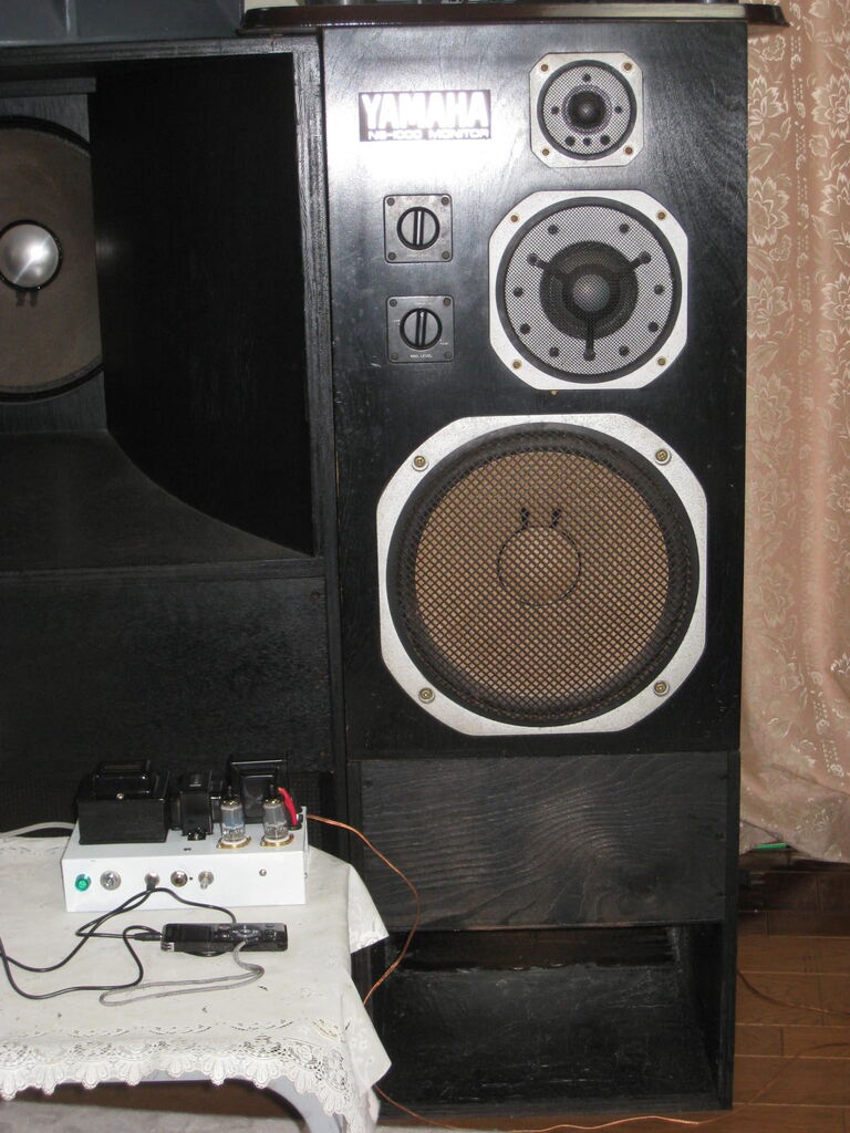 12AU7パラシングルアンプの製作・・・④完成 : 真空管ラジオ修理