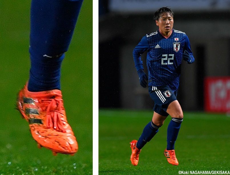 なでしこジャパン 着用スパイクデータ 【EAFF E-1選手権2017