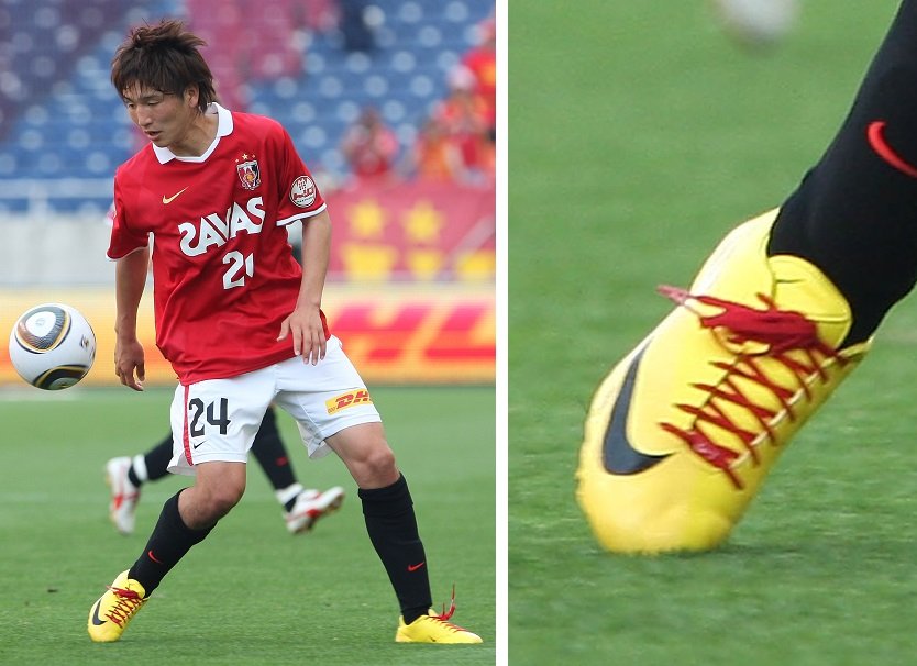 原口元気がアディダスと正式契約！ナイキから契約変更で着用スパイクは