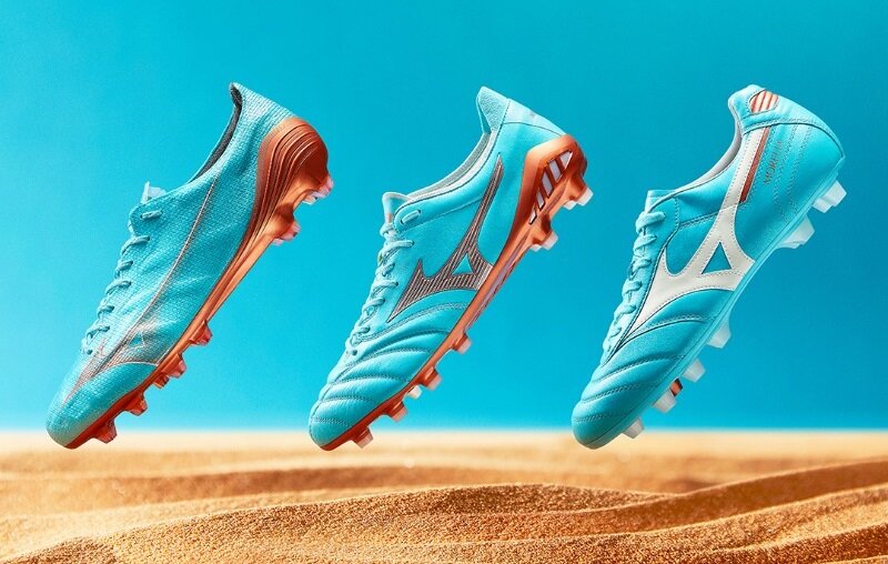 2022W杯用カラー！ミズノ「AZURE BLUE PACK」スパイク正式公開