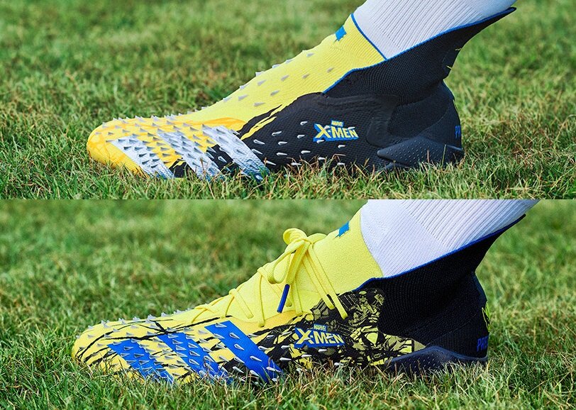アディダスとX-MENコラボのサッカースパイクが登場「サイクロップス