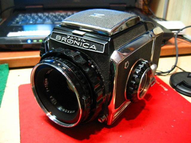 ゼンザ ブロニカS2（シルバー）のレストア＋α : カメラと写真が大好き