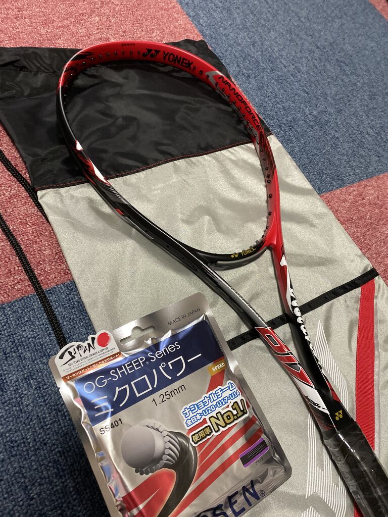 ヨネックス NANOFORCE 8V REV ナノフォース8Vレブ UL1 ヨネックス ナノ