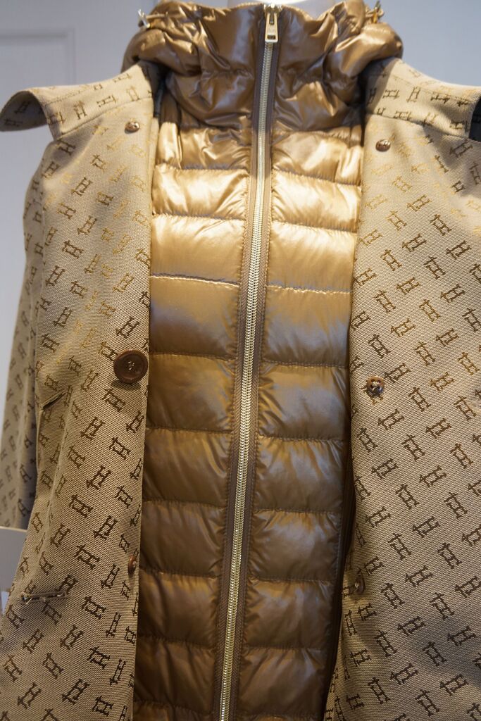 HERNO（ヘルノ）モノグラム柄トレンチダウンコート : mode shop sugino