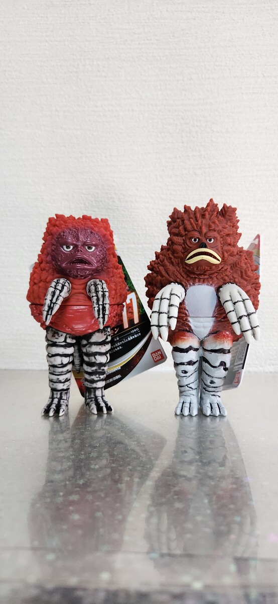 ｳﾙﾄﾗ怪獣ｼﾘｰｽﾞ201 ﾛﾎﾞｯﾄ怪獣ガラモン / 77 友好珍獣ピグモン(追記