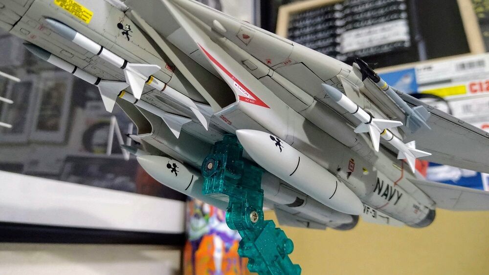 プラモデル】ハセガワ 1/72 F-14A 1機目(VF-31 トムキャッターズ) 完成