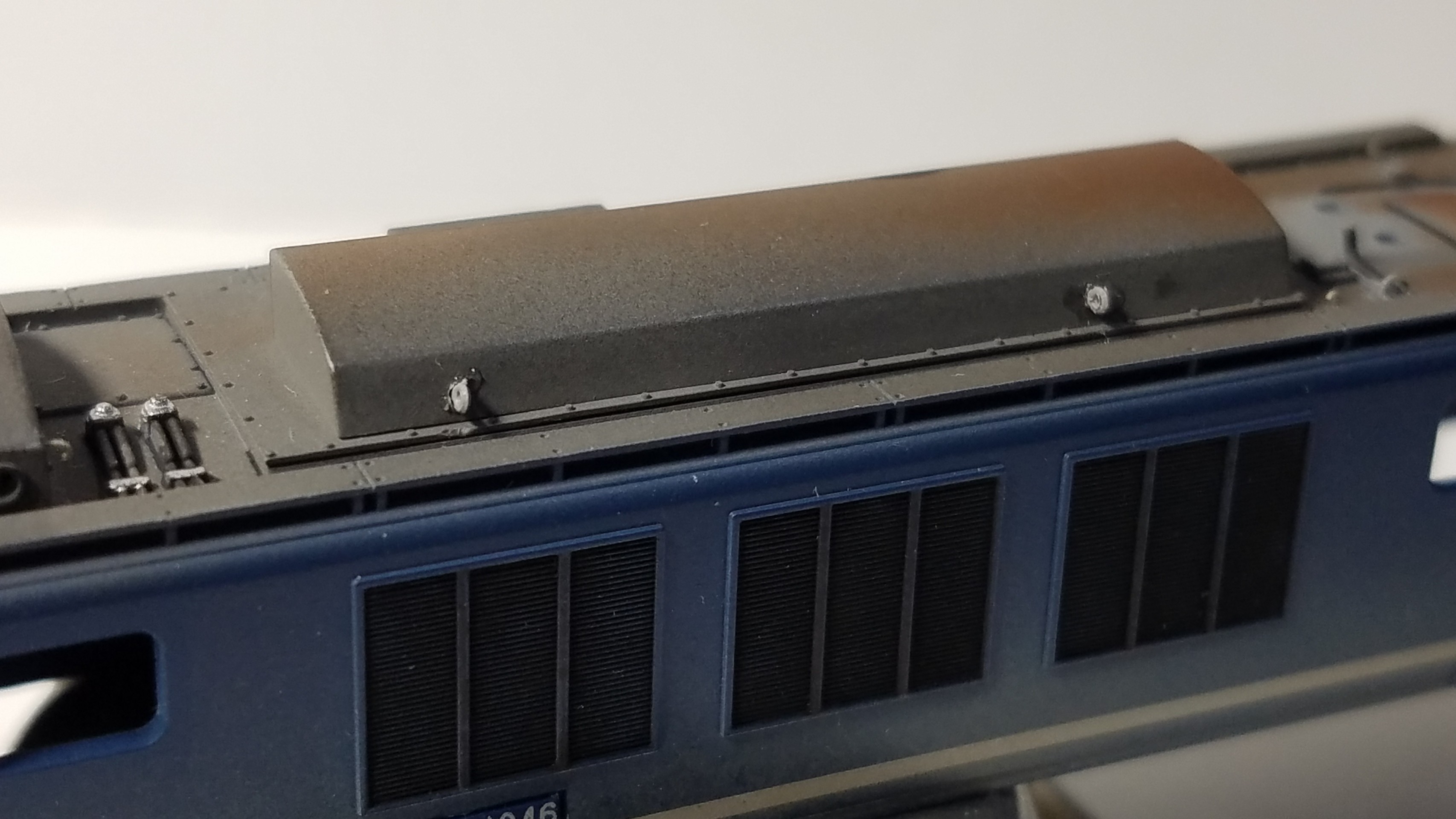 Kato 3023-5 EF64 1000 JR貨物 広島更新色タイプの追加加工整備 その①