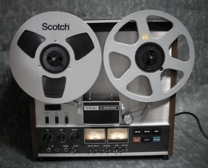 オープンデッキを修理する TEAC A-3300SX : オープンリールテープ