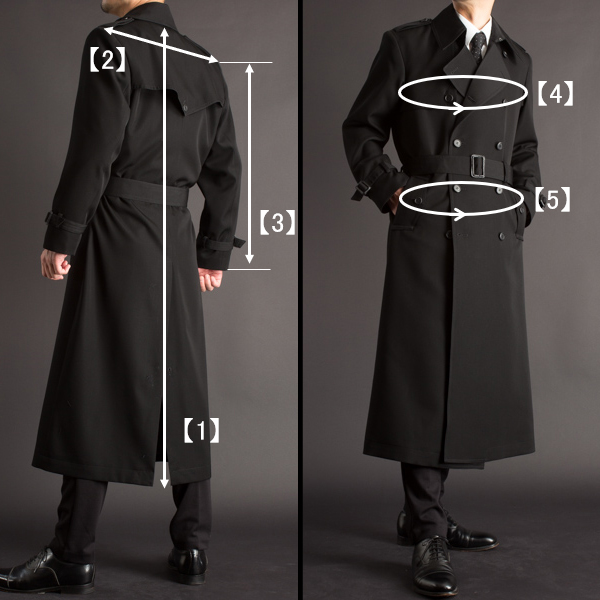 長い着丈のトレンチコート販売店 | 取り扱い店舗 →東京上野「上野屋