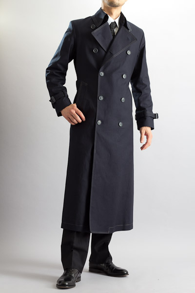 ナポレオンコート タイトモデル 着丈130cm （ネイビー）【2013-14年