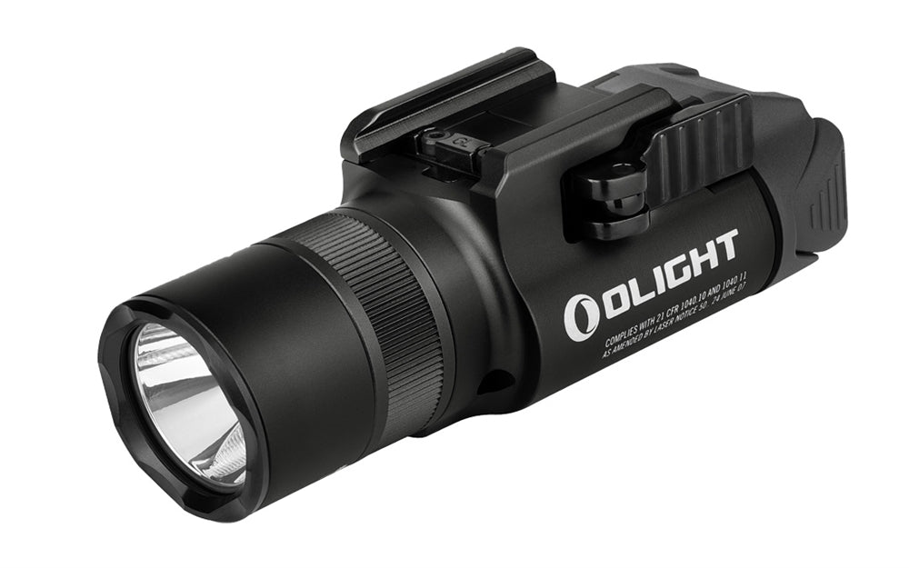 Olight Baldr Pro R Black Rechargeable Flashlight with Green Beam