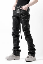 ISAMU KATAYAMA BACKLASH exclusive TIGHT STRAIGHT LEATHER PANTS
