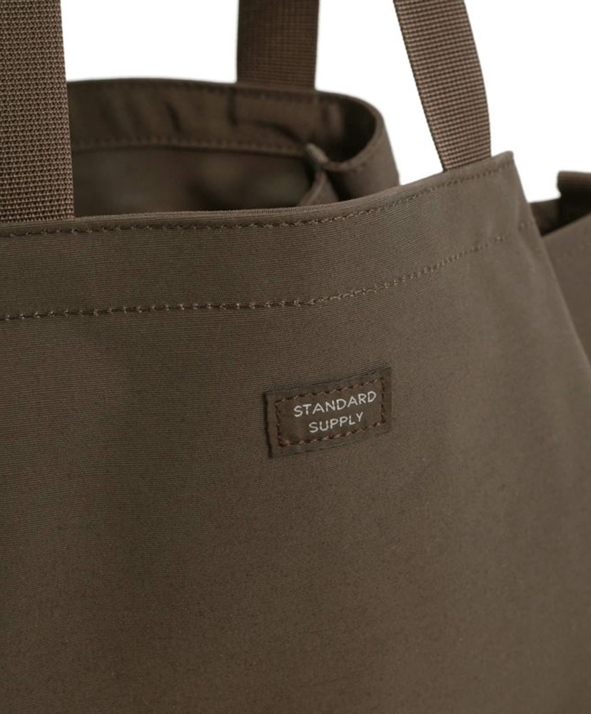 SIMPLICITY DARK BROWN EDITION 2WAY FOLD TOTE(ONE Dark Brown