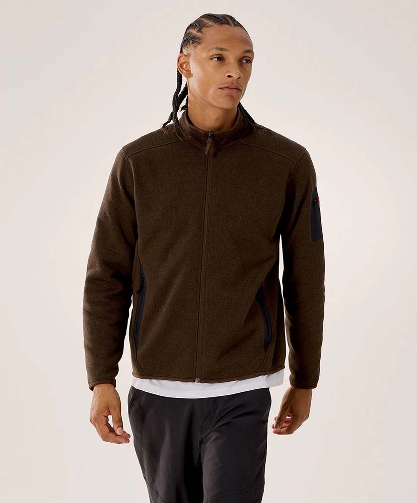 Covert Cardigan Men's(L(MEN) Canob×Black×Dinasty/キャロブ×ブラック