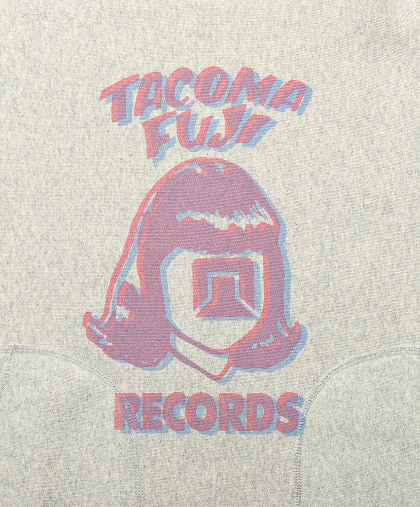 TACOMA FUJI RECORDS LOGO Hoodie(L(MEN) Oatmeal/オートミール