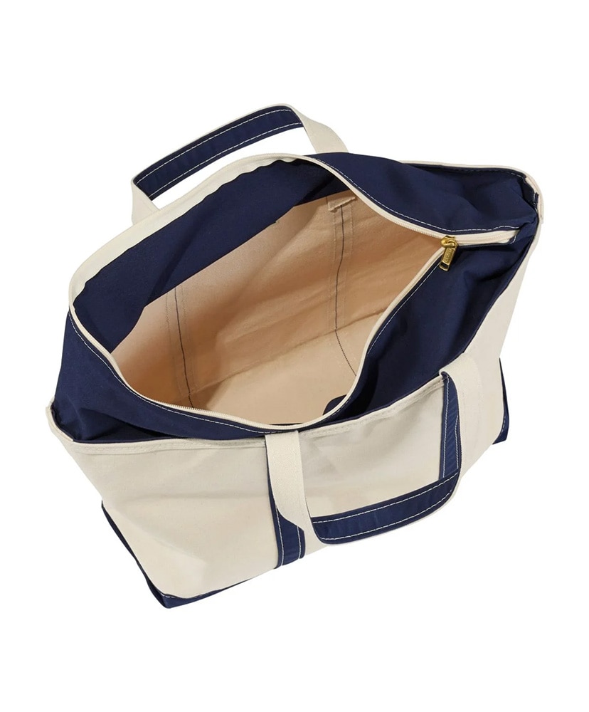 Boat and Tote, Zip-Top Large(Regular Blue Trim/ブルートリム): L.L.Bean