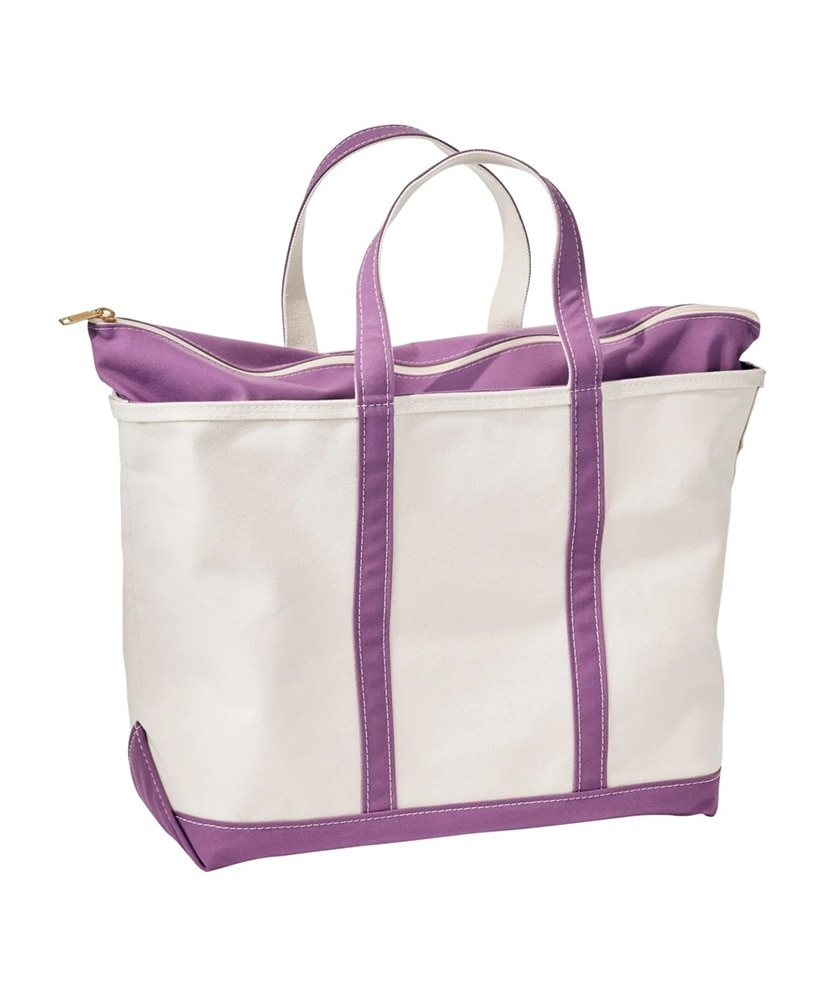 Boat and Tote, Zip-Top Large(Regular Blue Trim/ブルートリム): L.L.Bean