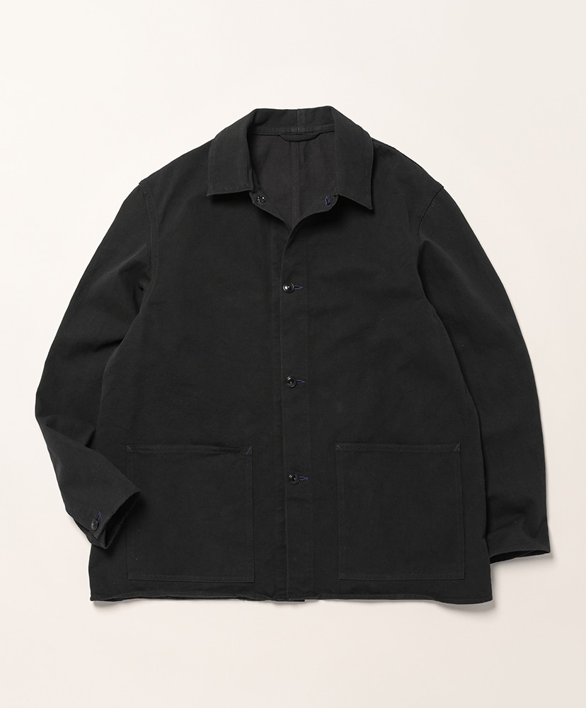 Cotton Drill Coverall Jacket(2(MEN) Black/ブラック): KAPTAIN SUNSHINE