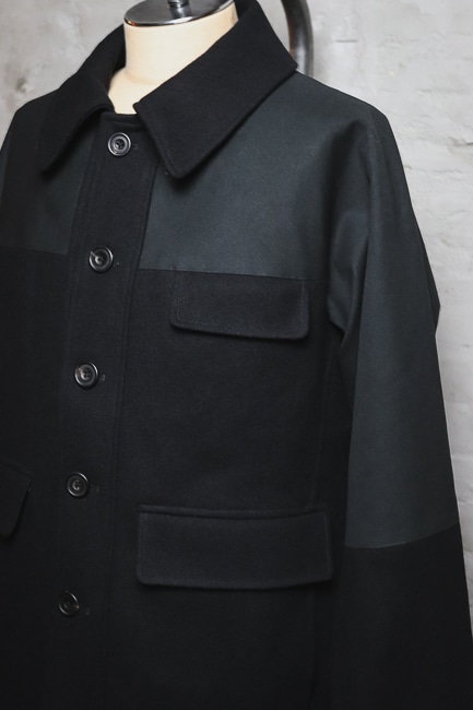 S.E.H KELLY [Heavy Melton Sail Cloth Cotton Donkey Jacket]