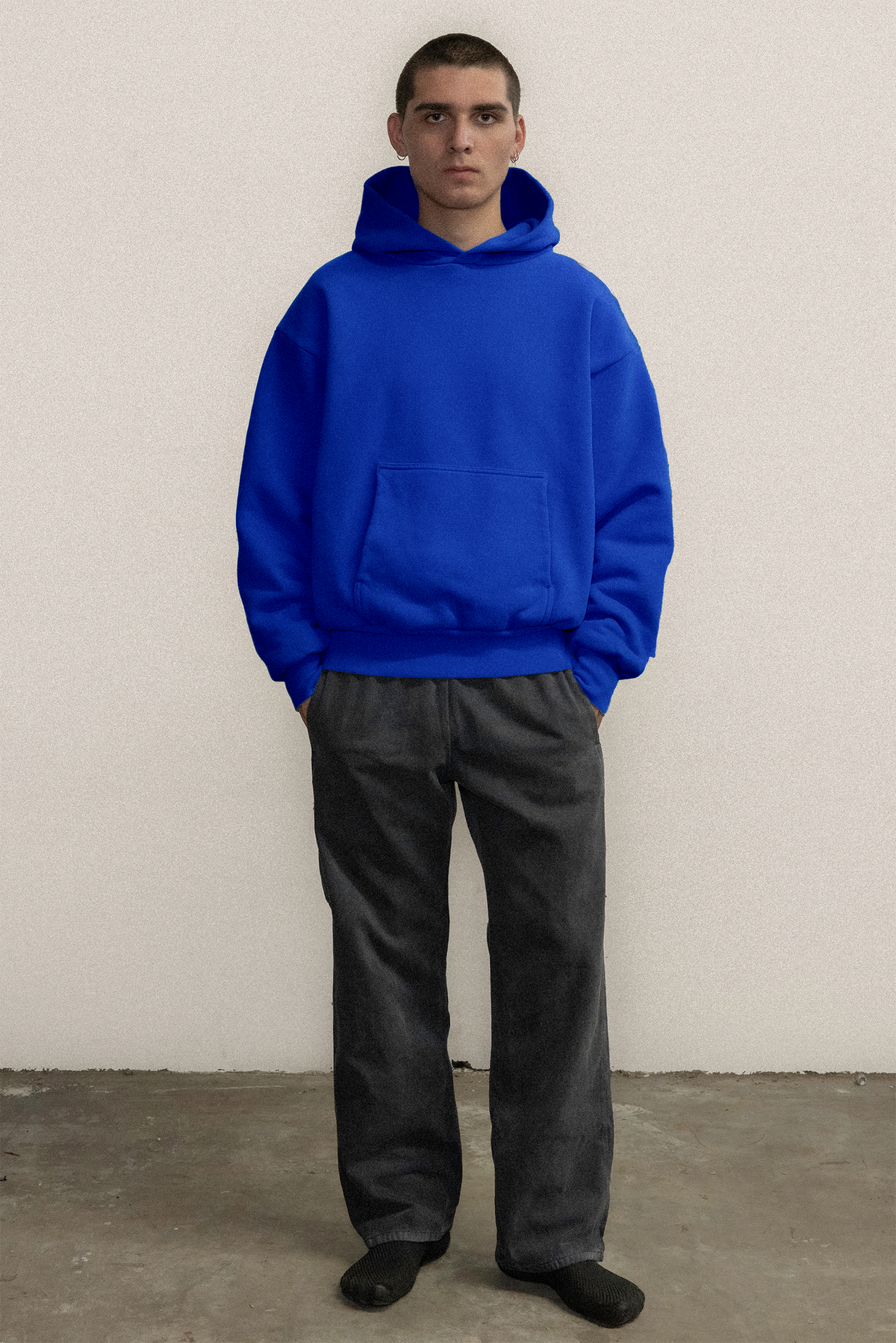 2020 Vision Double Layered Hoodie Blue – Los Angeles Archive