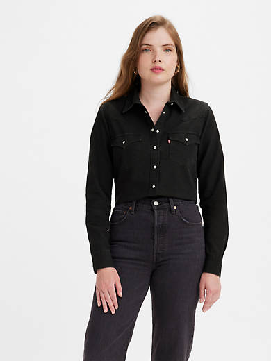 Ultimate Western Denim Shirt - Black | Levi's® US