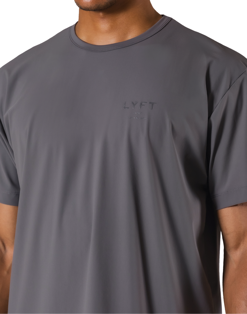Stretch Nylon Standard T-Shirt - D.Grey – LÝFT