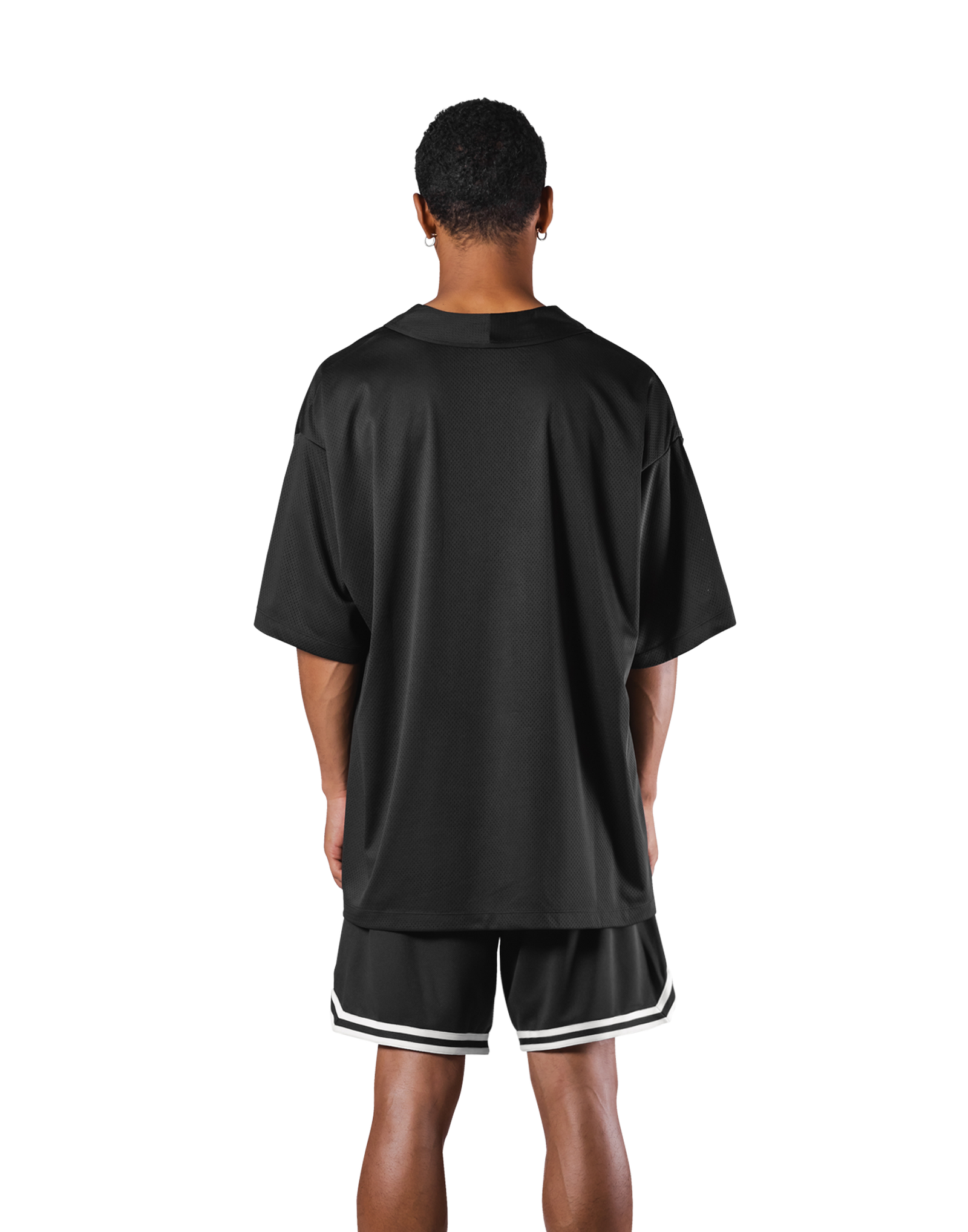 LÝ Logo Baseball Shirt - Black – LÝFT