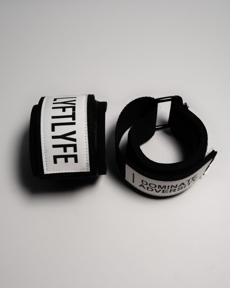 LYFT Wrist Wraps - Black&White - LYFTLYFE APPAREL