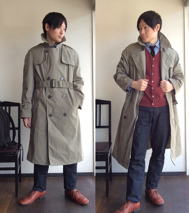 アメリカ海兵隊トレンチコート/USMC TRENCH COAT デッドストック