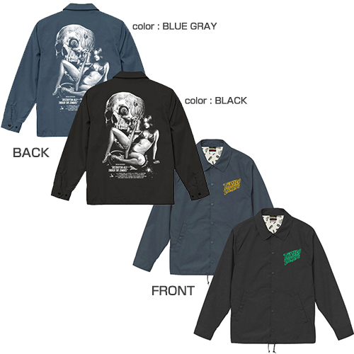 エロスティカ/ Skull Skater Devil Girl コーチジャケット ブルー