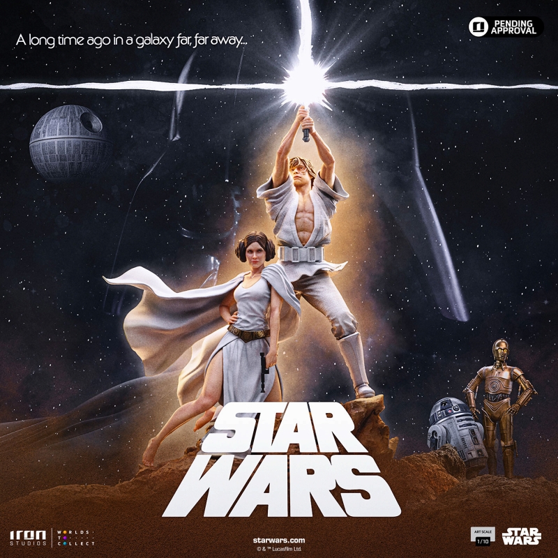 スターウォーズ EP4 新たなる希望/ ルーク・スカイウォーカー＆レイア