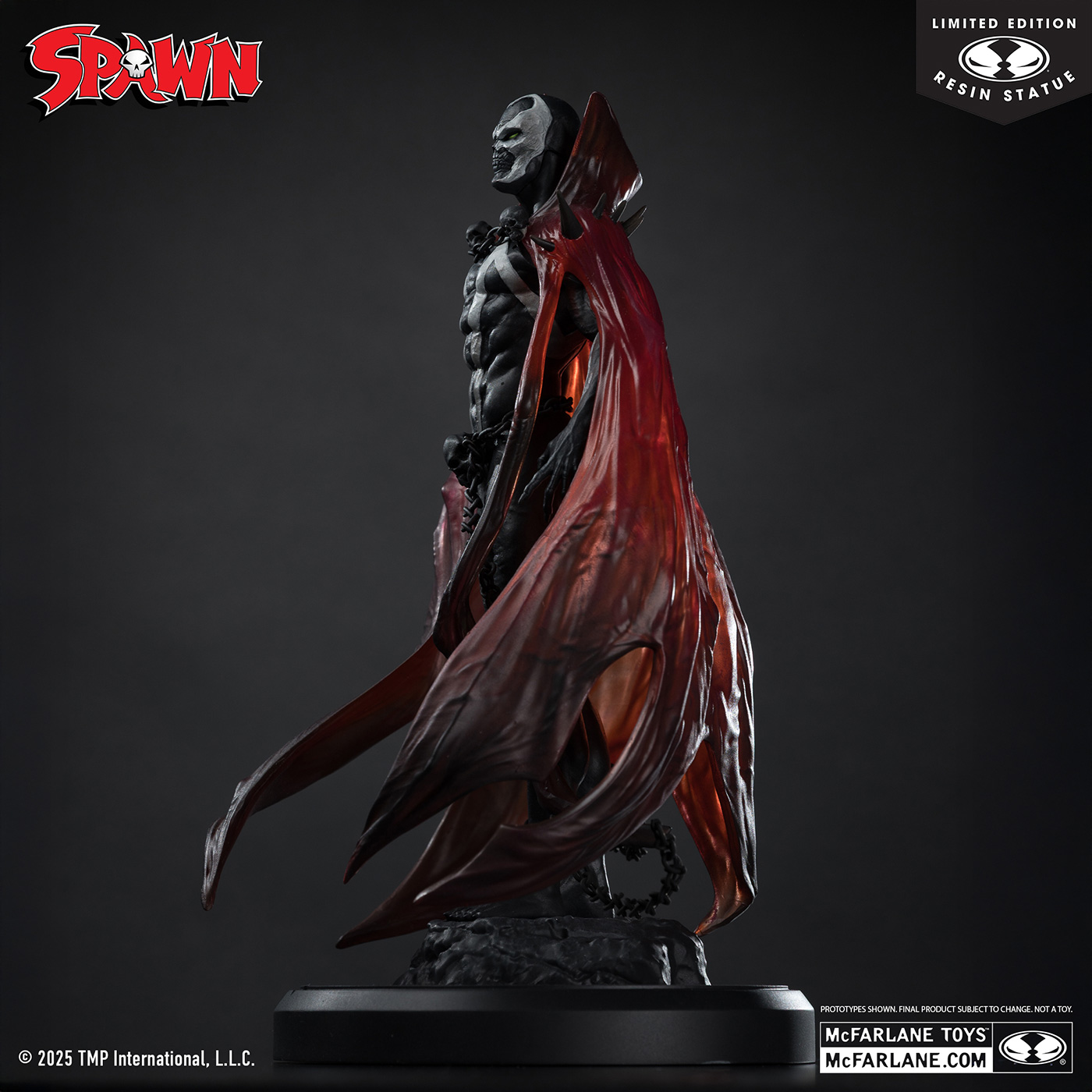 SPAWN ブラック・ホワイト＆レッド・オールオーバー/ スポーン by