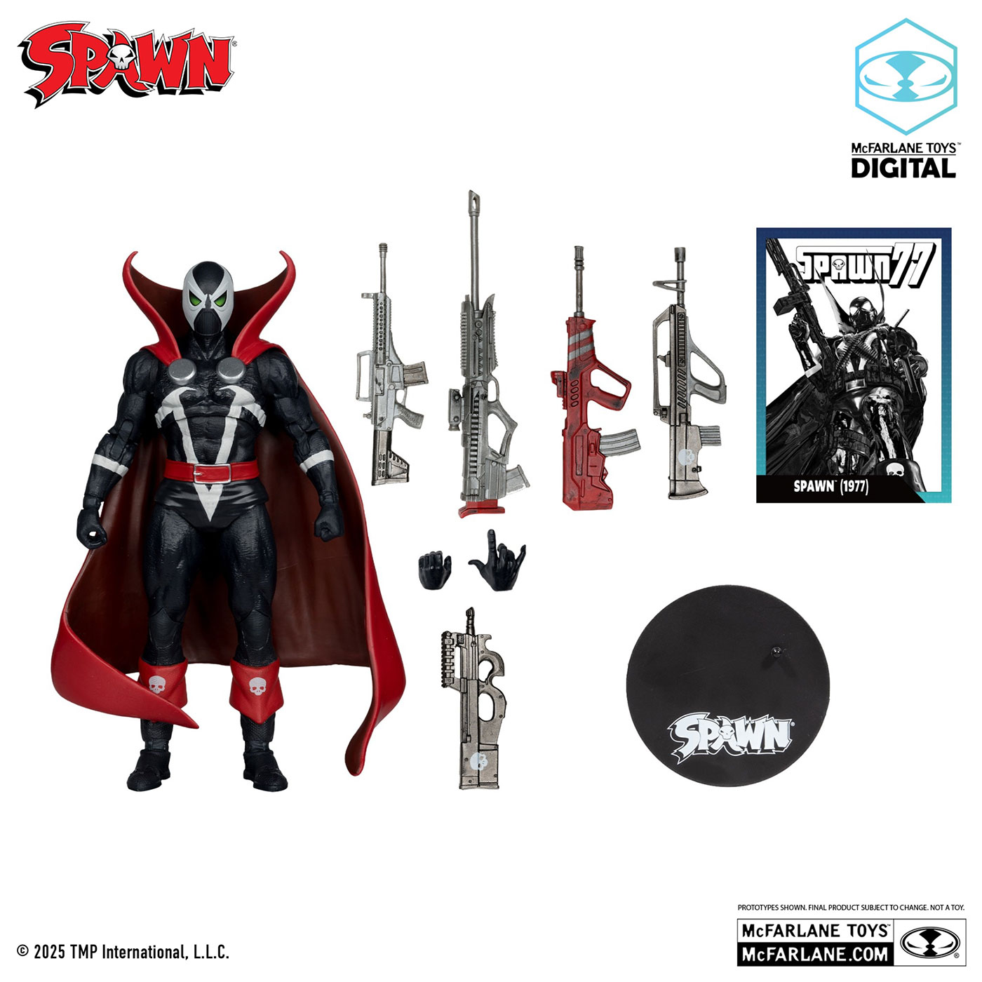SPAWN/ スポーン77 7インチ アクションフィギュア レッドプラチナム