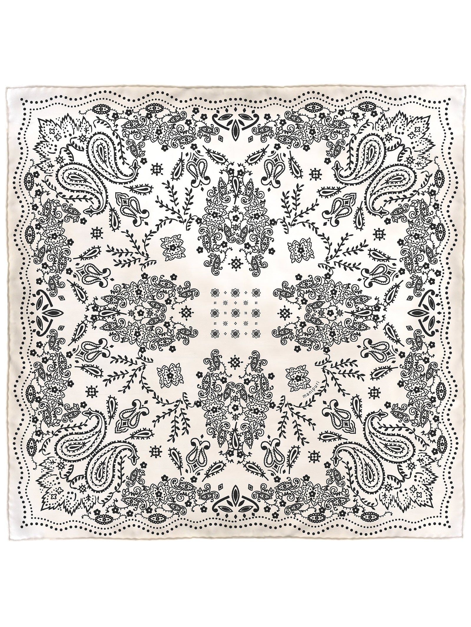 シルクスカーフ88＞カレイドバンダナ – manipuri