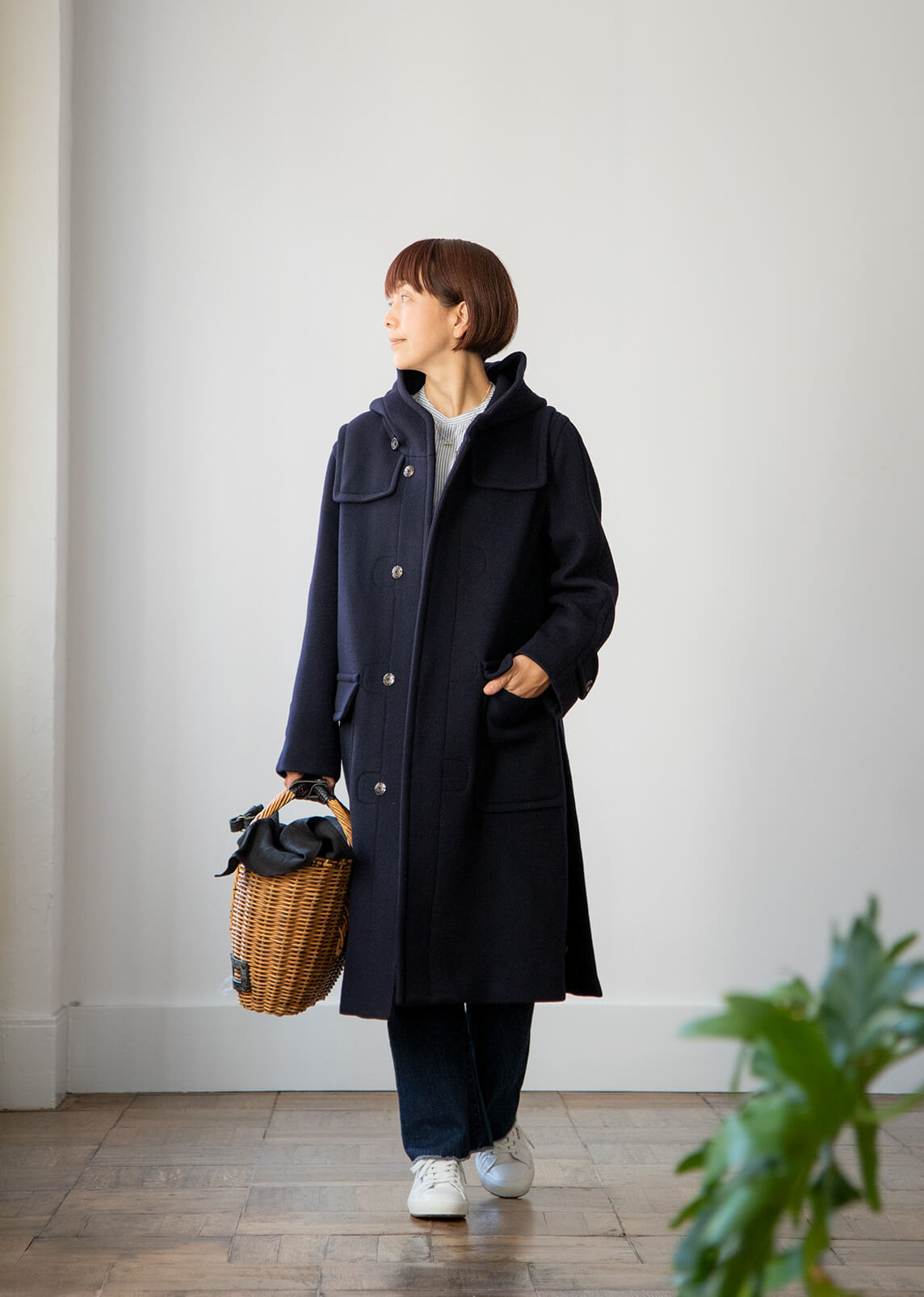 シルキーダッフル」「Silky duffel」soutiencollar（ステンカラー