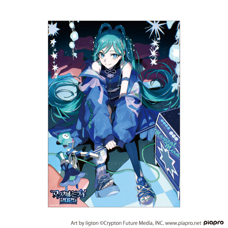 グッズ]マジカルミライ 2025 A3クリアポスター（全5種）｜初音ミク