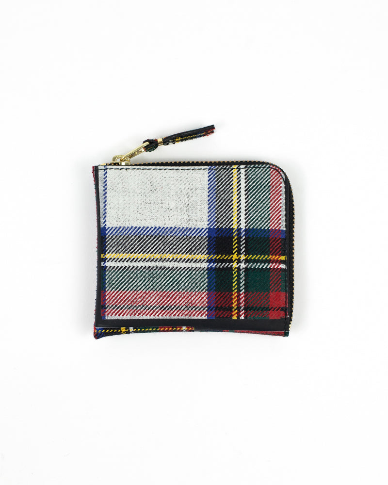 Comme des Garçons Tartan Patchwork Zip Wallet - Red – Maiden Noir