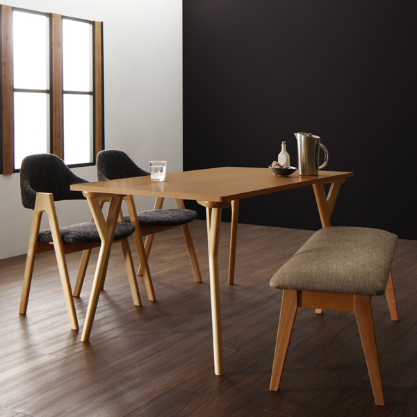 北欧モダンデザインダイニングセット ILALI【イラーリ】4点セット