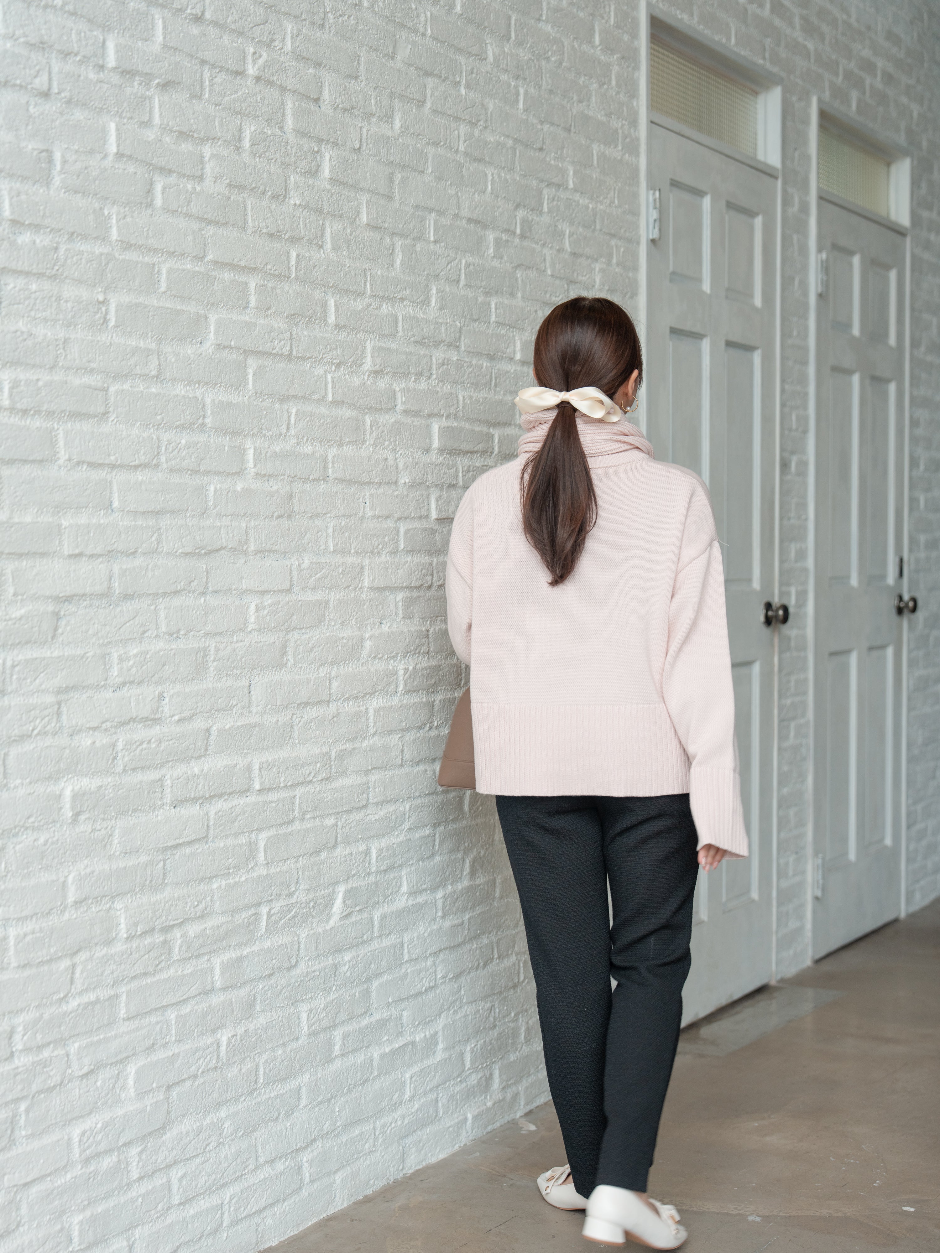 スタンダードクルーネックニット【オーガニックコットン】 – Maison