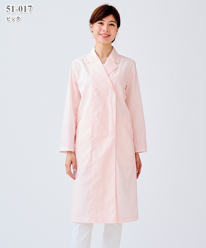 レディス白衣ドクターコート長袖[住商モンブラン製品] 51-011～017