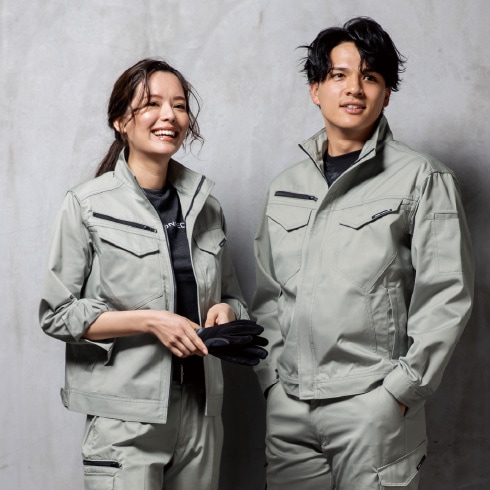 ジーベック 長袖ブルゾン 1680 帯電防止 秋冬 XEBEC｜作業着・作業服の
