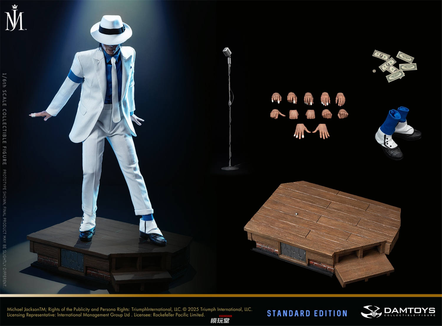 予約 DAMTOYS 1/6 『スムーズ・クリミナル』 マイケル・ジャクソン