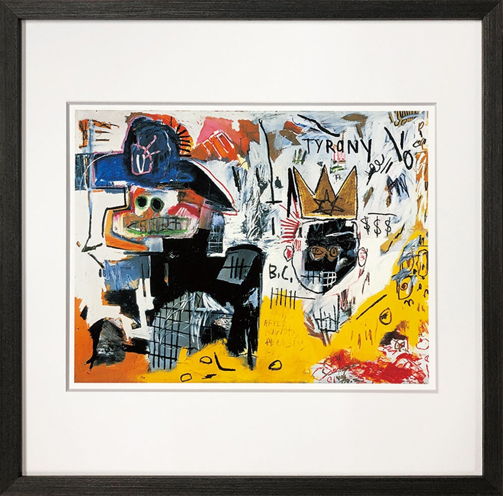 アートパネル アートフレーム】 Jean-Michel Basquiat ジャン-ミシェル