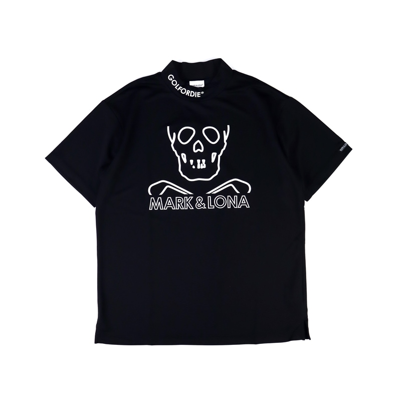 MARK & LONA ブラックシャツ L MARK&LONA ブラックハイネックシャツ